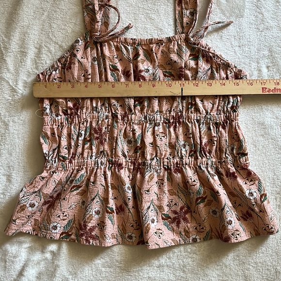 Universal Thread Floral Pink Sleeveless Top - Picture 4 of 7